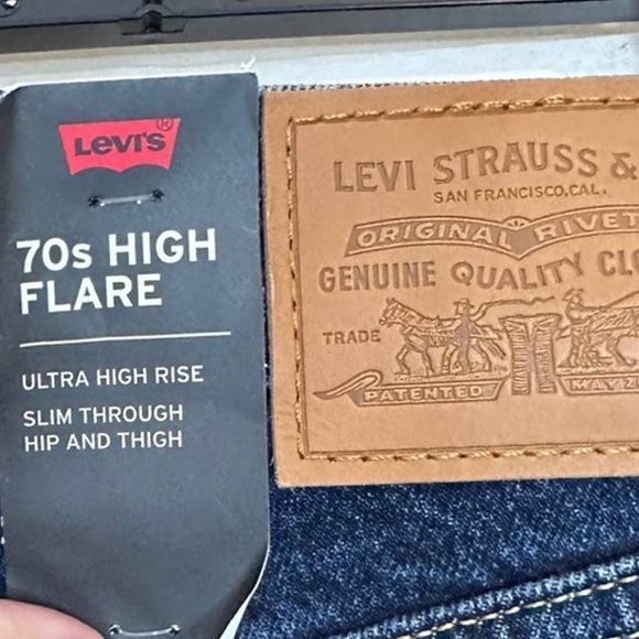 Levi’s 70s High Flare Jeans 28x32, 70s retro Levi’s Flare Jeans - Picture 16 of 16